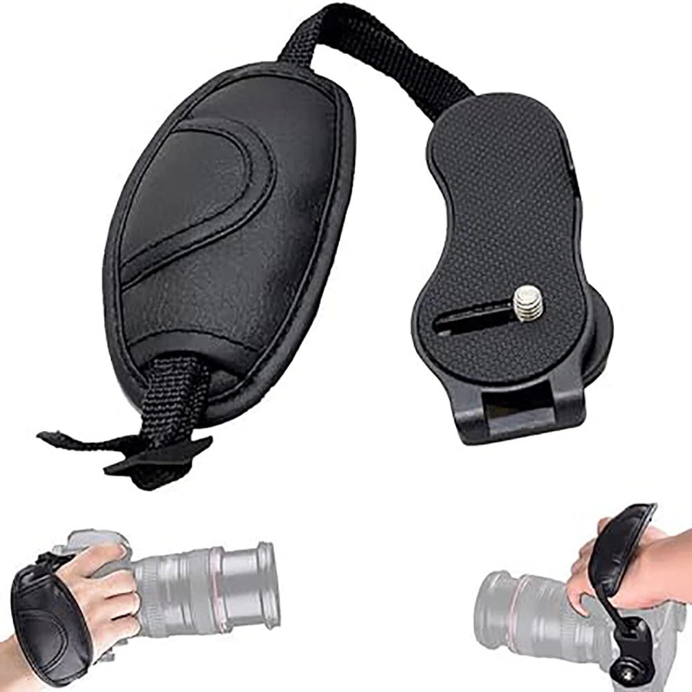 Adjustable Camera Hand Strap for Secure Grip (Universal Fit)