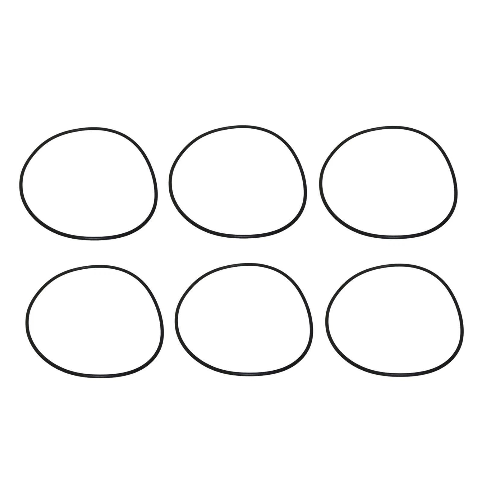 6pcs O Ring Cylinder Bore Seal for Mercury 200-300 EFI DFI 3.0L (1996–2006)
