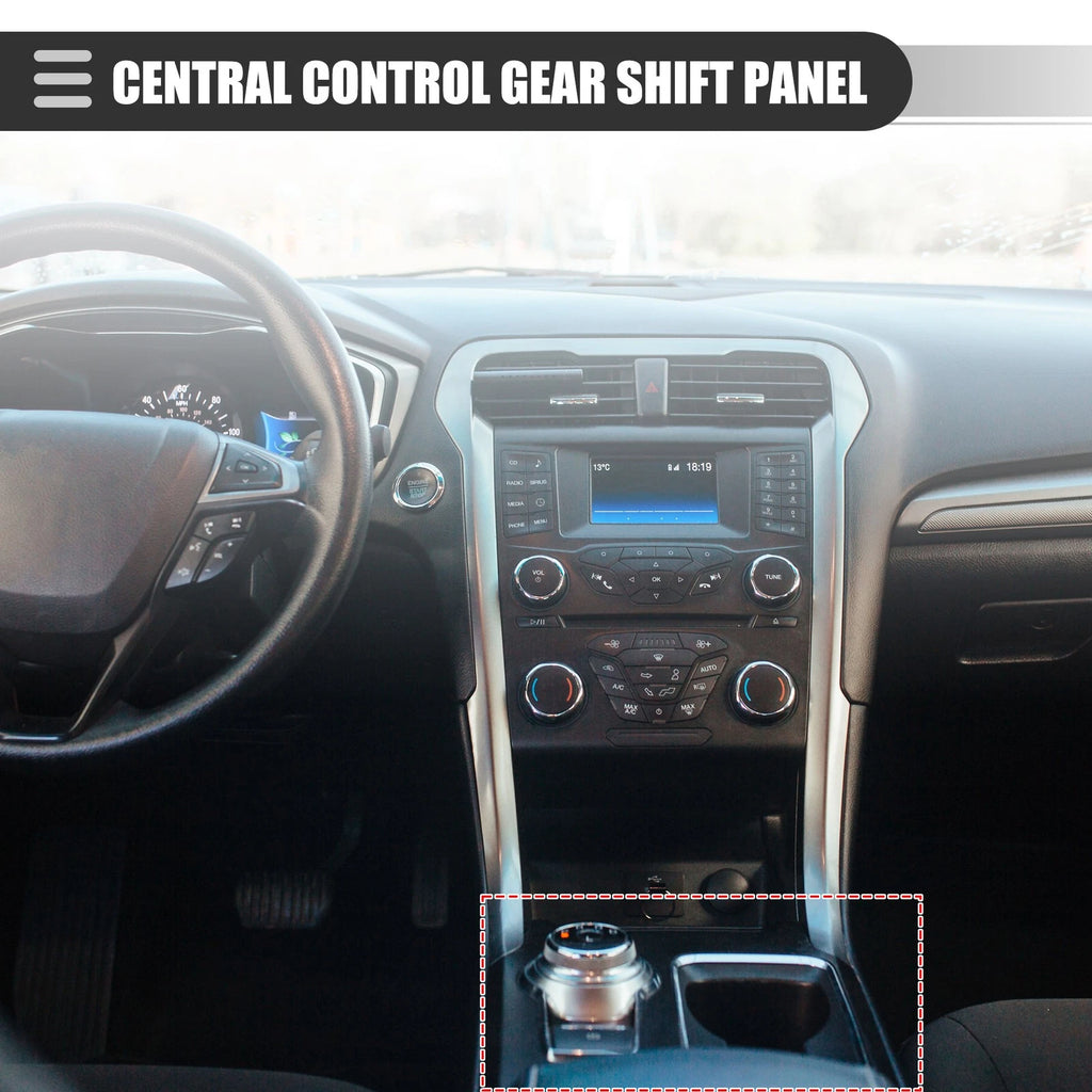 Central Control Gear Shift Panel Cup Holder Cover for Honda Ridgeline (2020–2023)