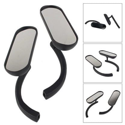 Pair Rear View Side Mirrors for Harley Davidson (Motorcycle)