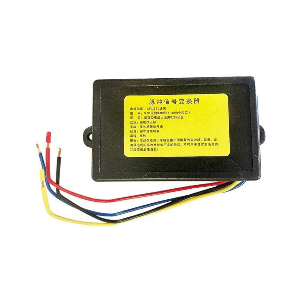 Speed Odometer Adjuster Pulse Signal Converter for 12V 24V Systems