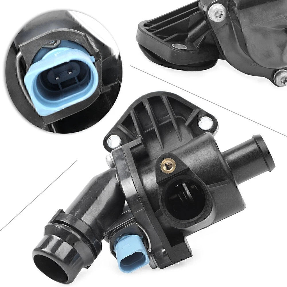 Car Engine Coolant Thermostat Housing Replacement For A4 Quattro 2000-2009