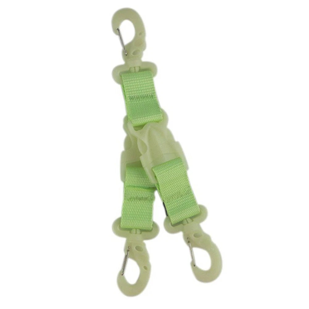 Lightweight Nylon Diving Fin Strap with Glow Feature for Easy Visibility