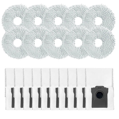 10-Piece Replacement Accessory Kit for Mova E40 Ultra Robot Vacuum Cleaner