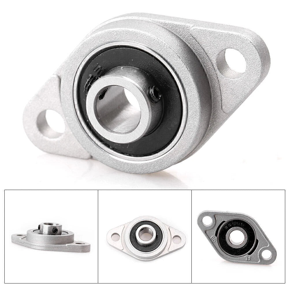 Mounted Block Cast Housing Self-aligning Pillow Ball Bearing 8x20x10mm