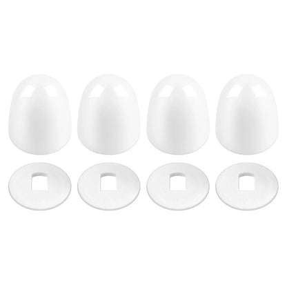 Toilet Bolt Caps for Universal Fit (No Cut Needed)