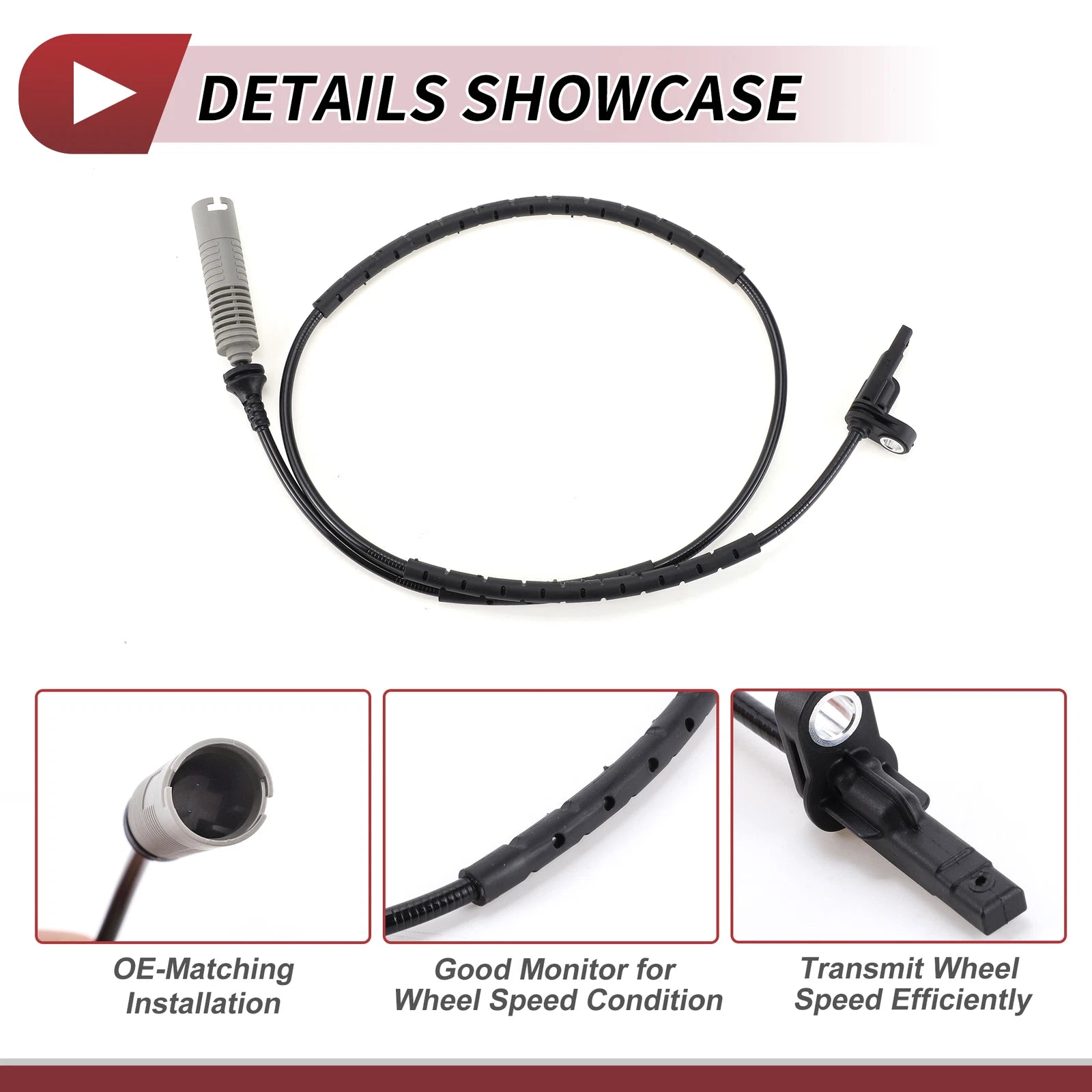 ABS Wheel Speed Sensor No. 6764610/345 for BMW 1 Series (2004–2013)