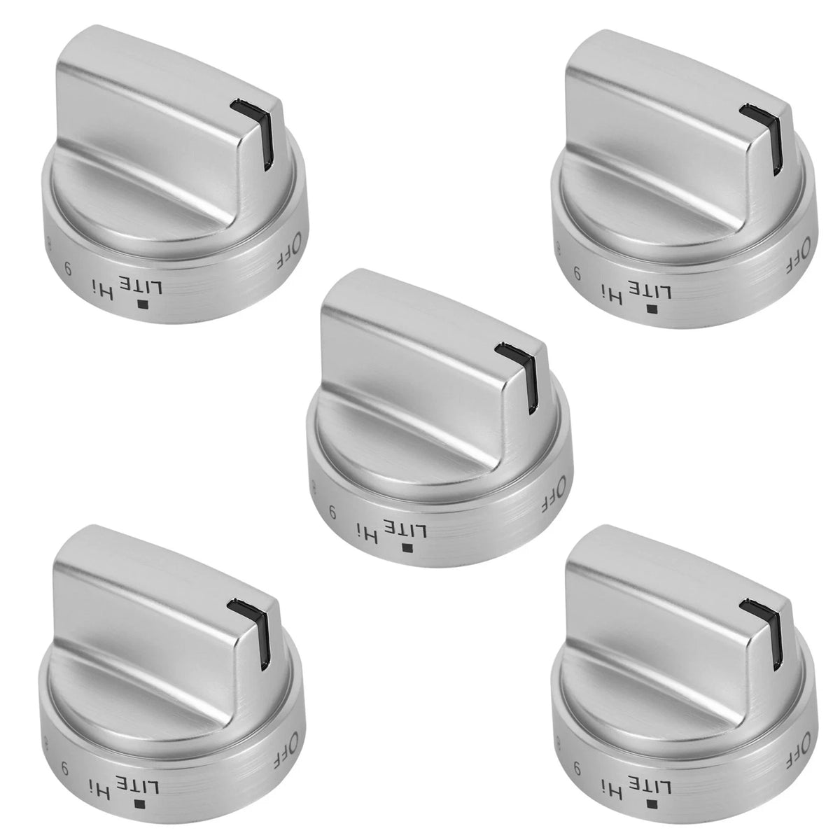 5PCS Control Knob for GE Gas Range Stove