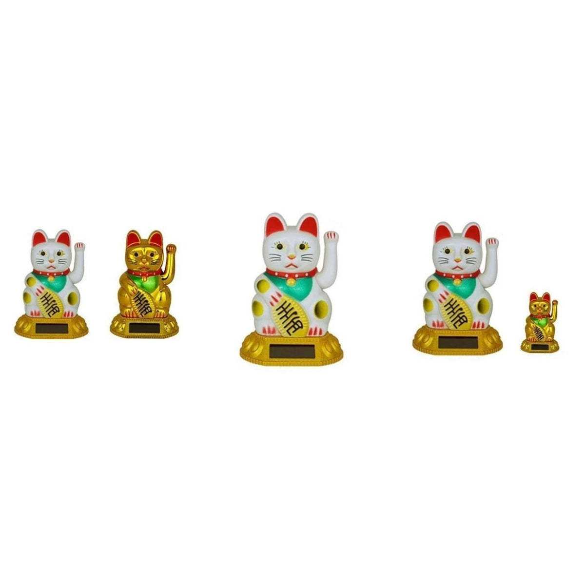 Solar Powered Lucky Cat for Fortune Cats