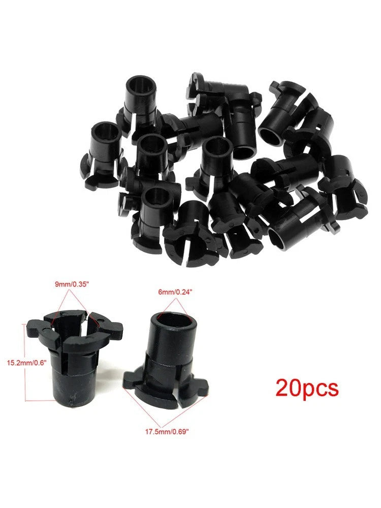 20pcs Headlight Clip for BMW E30 E34 E24 E32 (1982–1996)