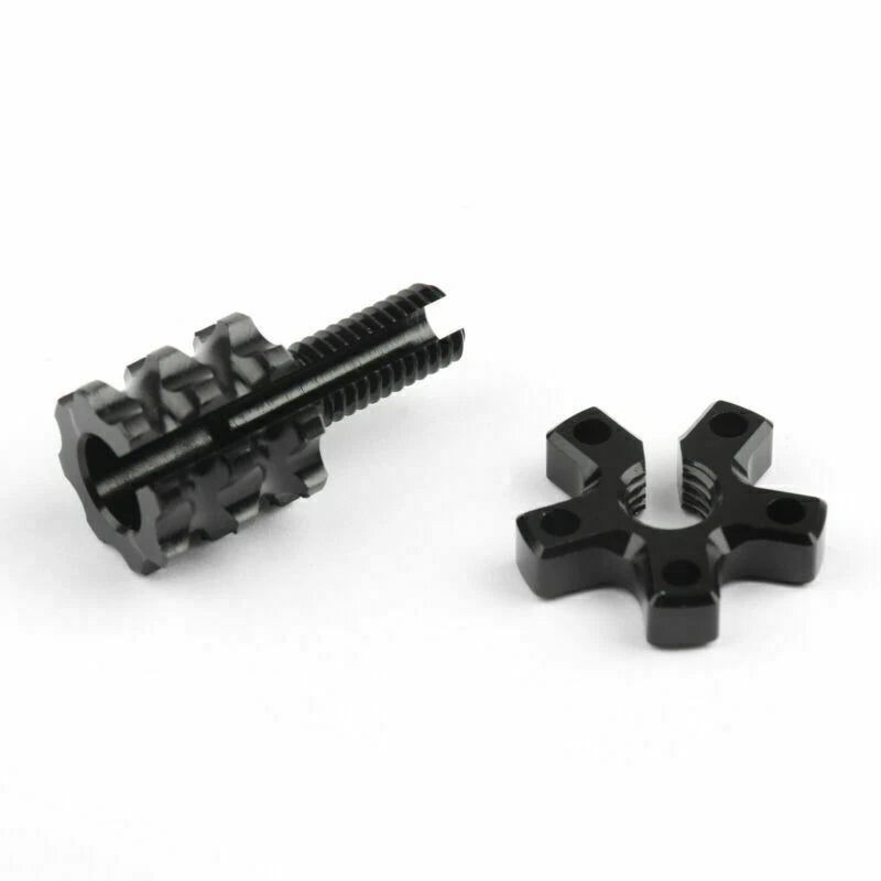 Clutch Cable Adjuster Set of 2 for Universal 8mm Billet Aluminum Black T9