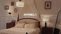 Dimmable Wall Sconce for Vintage Bedroom Fabric Shade Bronze