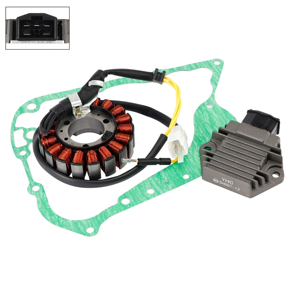 Stator Generator Regulator Rectifier Gasket for Peugeot SV250 (2001–2002)