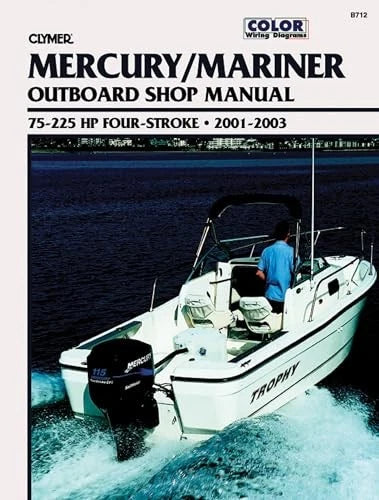 Repair Manual for Mercury 75-225 HP Four-Stroke Outboard (2001–2003)