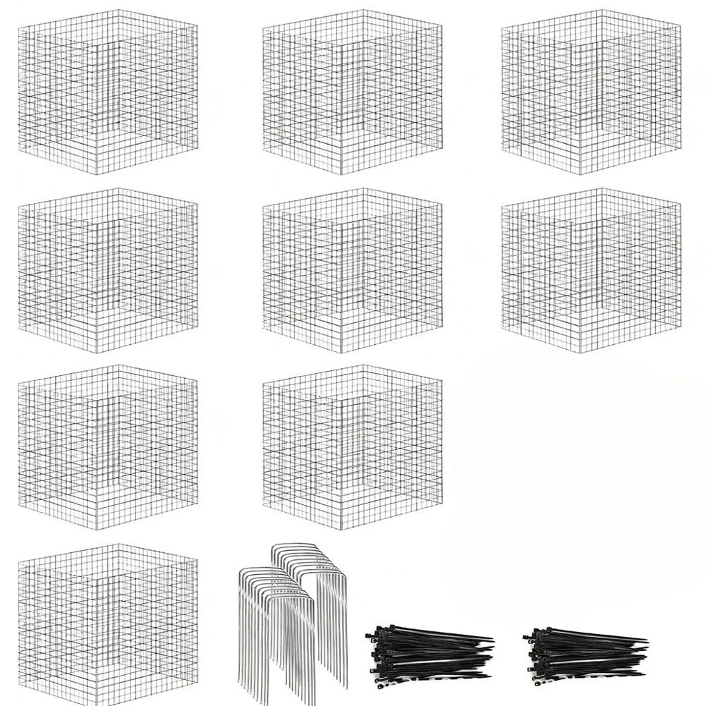 Wire Plant Protector Mesh Cage for Garden Vegetables and Shrubs