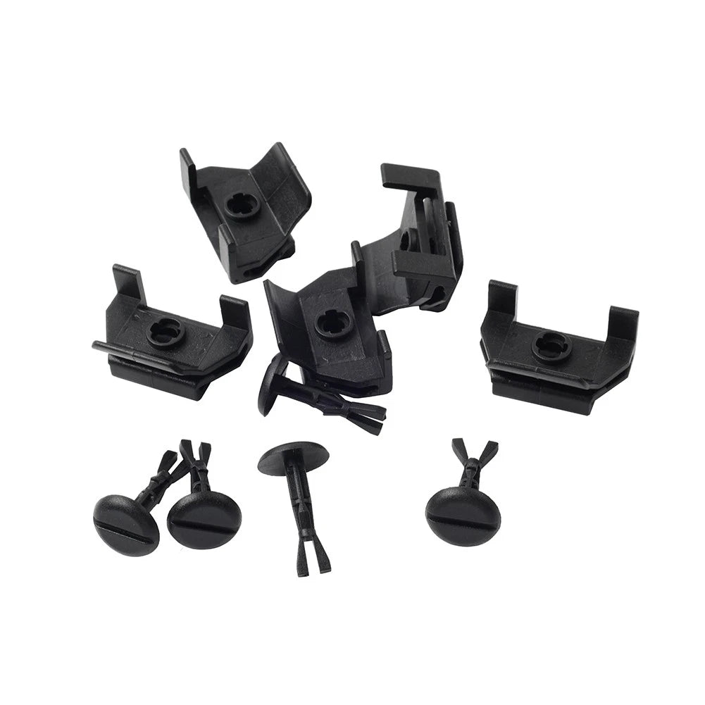 Set of 5 Bumper Mudguard Liner Pin Bracket Retainers for Toyota Avalon, Camry