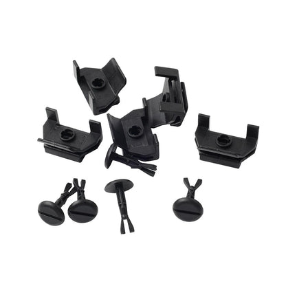 Set of 5 Bumper Mudguard Liner Pin Bracket Retainers for Toyota Avalon, Camry