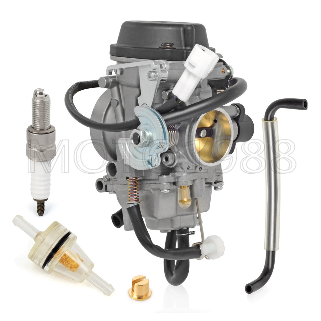 Carburetor with Fuel Filter & Spark Plug for Suzuki DR-Z400SM (2005–2018)
