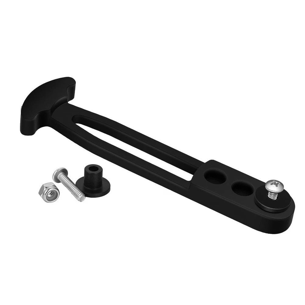 Marine Rubber T Hook Pull Buckle for Secure Strap Fastening (15.2 x 4.6 x 1 cm)