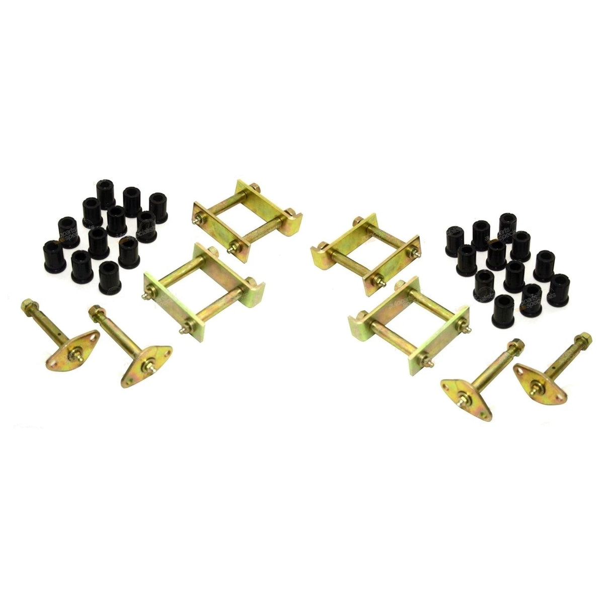 Greasable Shackle Pin + Poly Bush Kit for Landcruiser SWB FJ40 BJ40 (1960–1979)