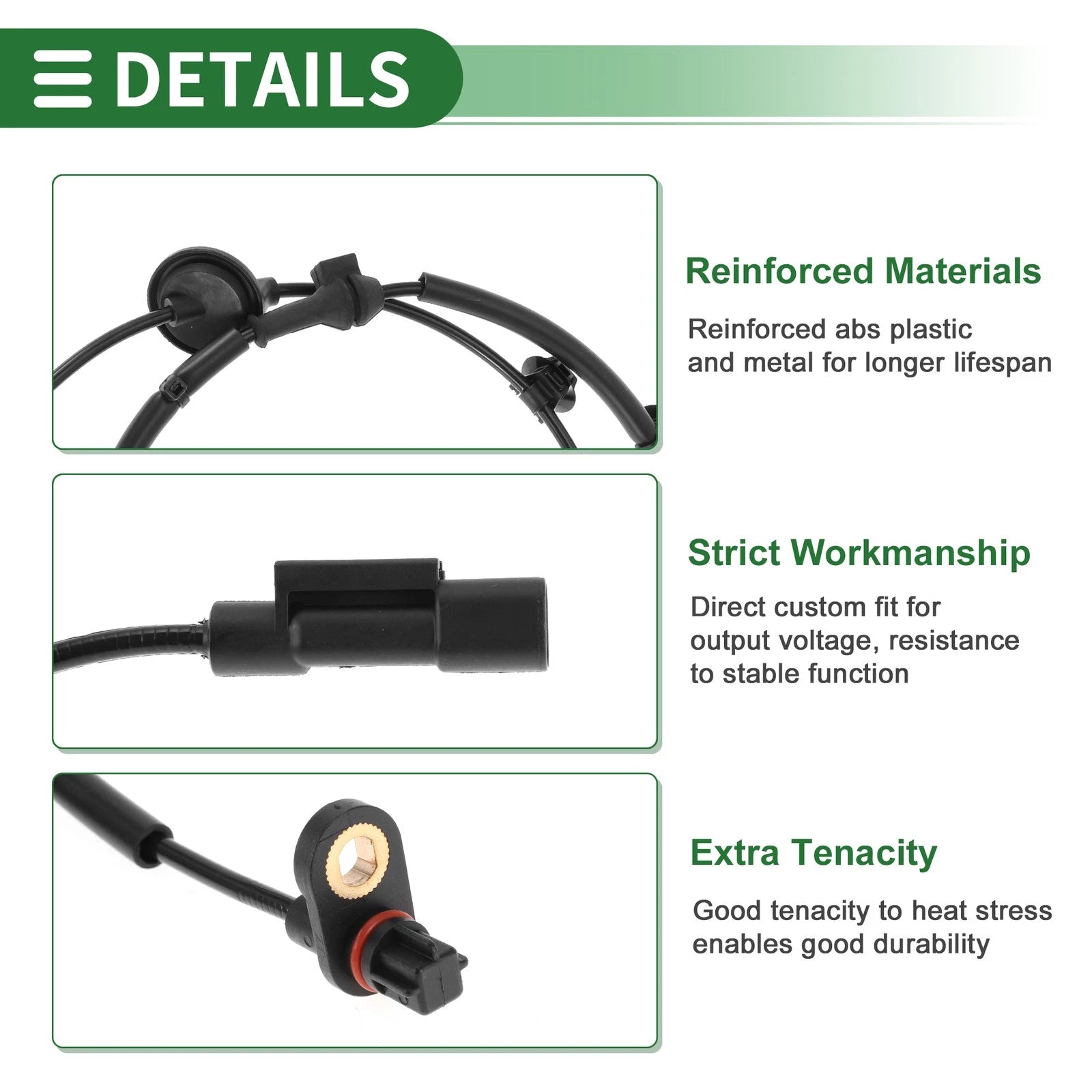 ABS Wheel Speed Sensor Replacement for Mitsubishi Outlander Sport (2011–2022)