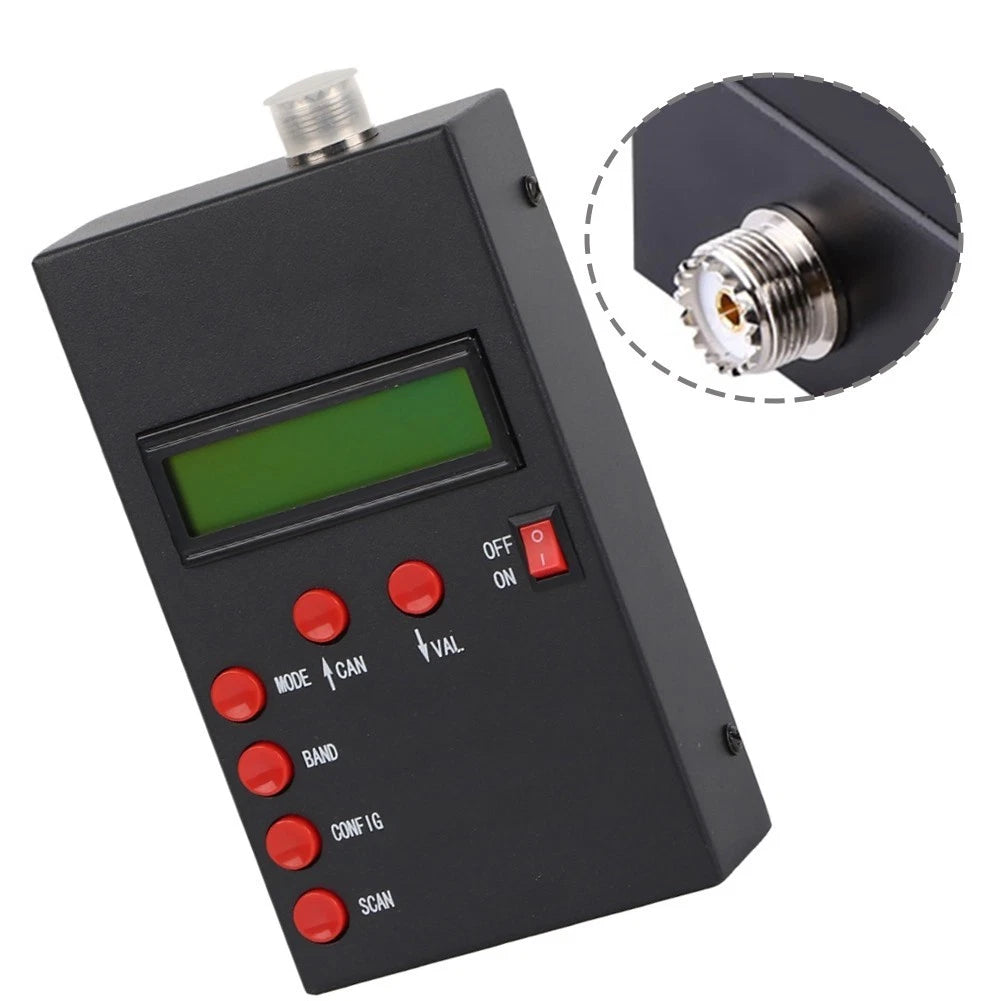 Antenna Analyzer Impedance Tester 1-60 MHz for Field Testing