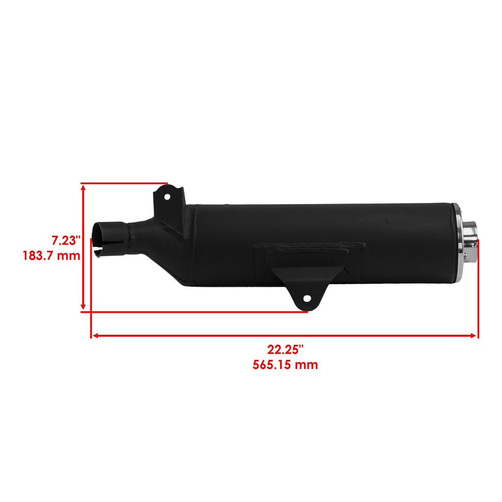 Exhaust Muffler Replacement for Honda TRX400X (2009–2014)