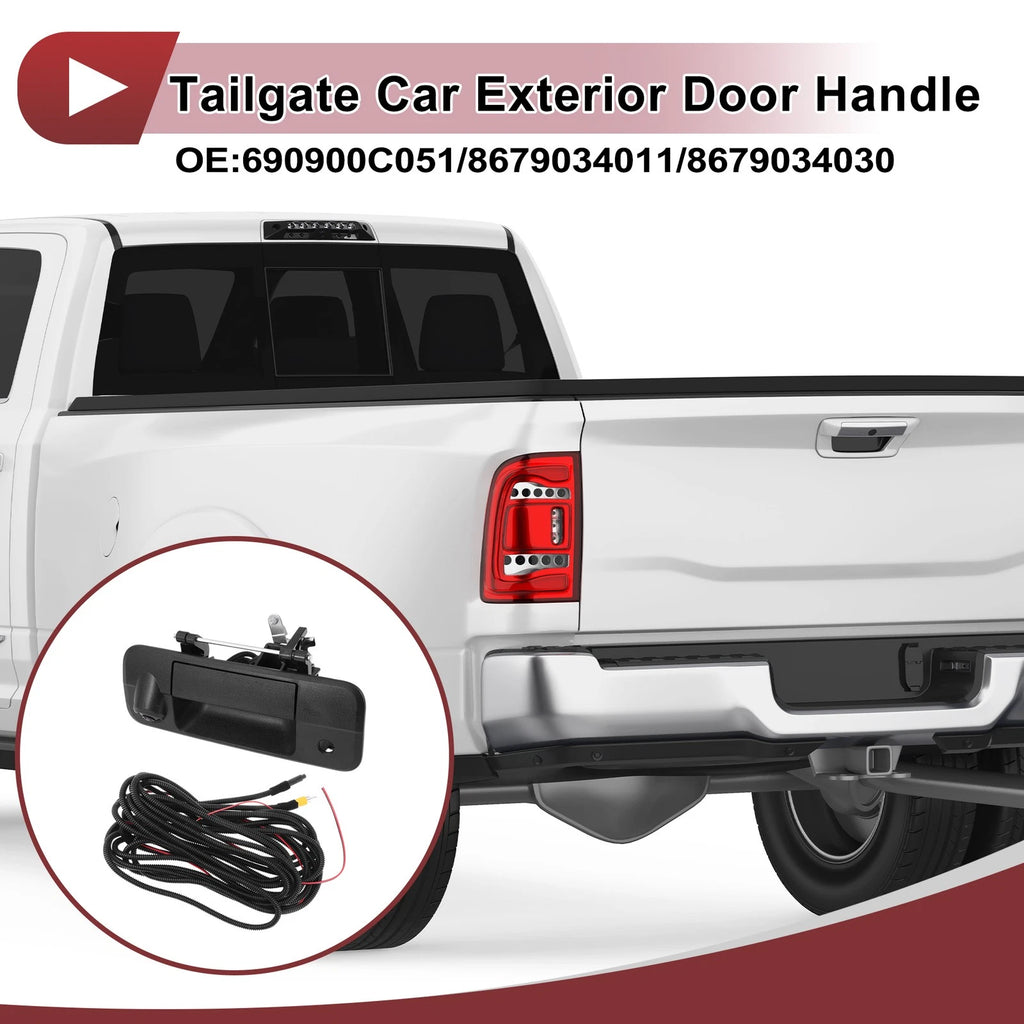 Tailgate Exterior Door Handle Replacement for Toyota Tundra (2007–2021)