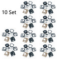 Set of 10 Carburetor Carb Kits for McCulloch Homelite Echo Chainsaw (K10-SDC)