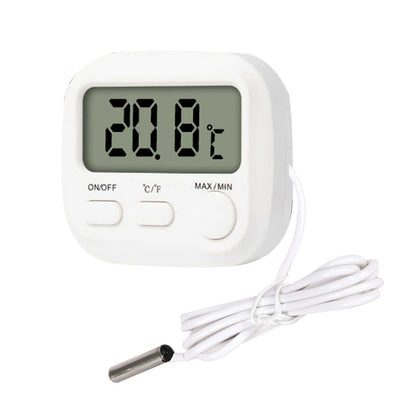 Digital Thermometer with External Probe for Fridge Freezer