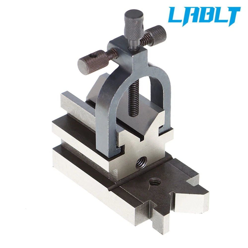 Set of 2 Angle V-Block & Clamp for Precision Ground Applications