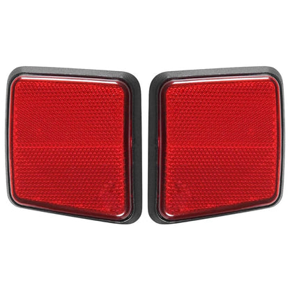 2Pcs Left+Right Side Rear Bumper Reflector 5L8Z17808AA For Ford Escape 2005-2007