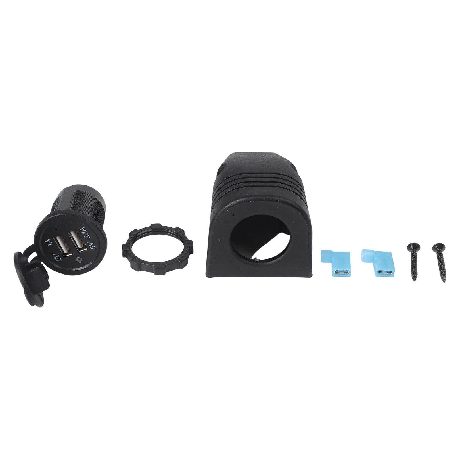 Universal Twin USB Socket with Waterproof Cover for Campervan & Caravan