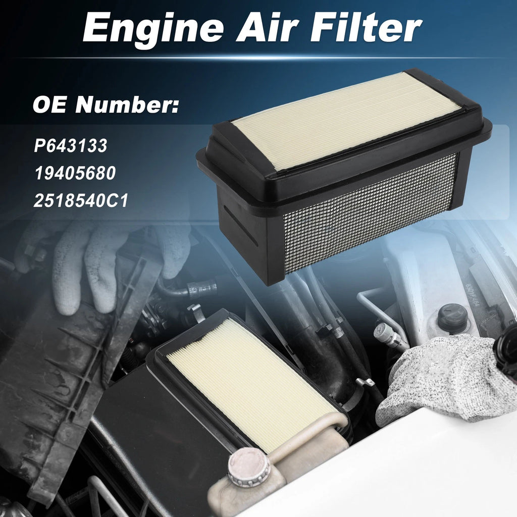Engine Air Filter Replacement for Chevy Silverado 4500 5500 6500 6.6L (2019–2025)