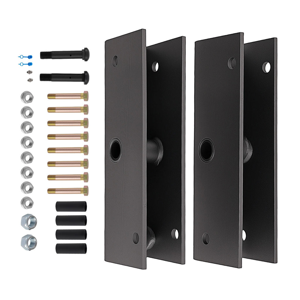 Complete Equalizer Kit for Tandem Axle Trailer (12" Length, 2" Slipper Springs)