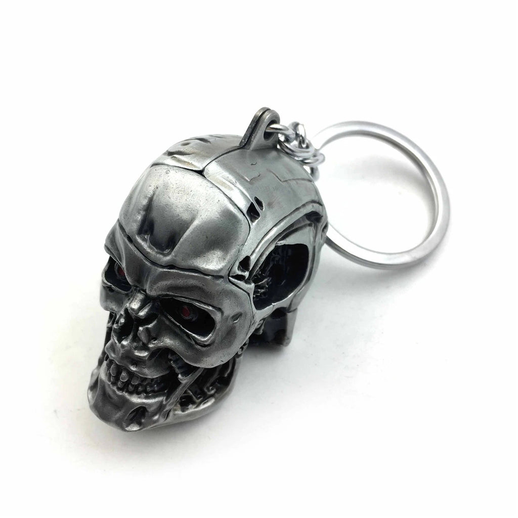 Skull Keychain Ring for Motorcycle Bicycle (Universal Fit)