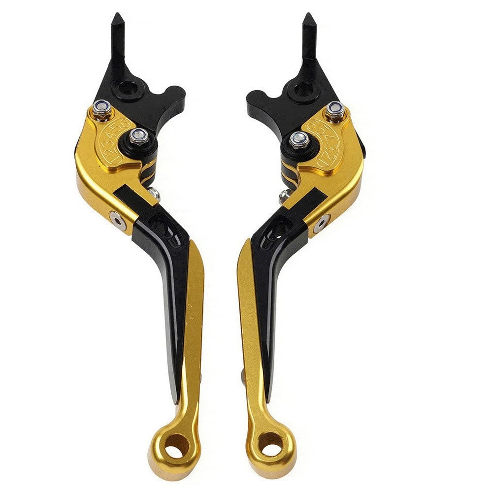 2X CNC Folding Extendable Brake Clutch Levers for Yamaha MT-15 (2018–2023)