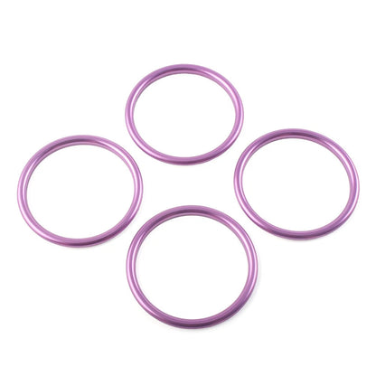 4X Inner Ring Trim Vent Outlet Air Conditioner for Audi A1 S1 8X (2010–2018) Purple