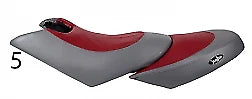 Seat Cover for Seadoo GTX 4-Tec, GTX RXT, GTX Wake (2002–2008) - Burgundy/Dark Gray