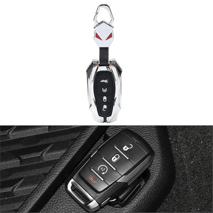 Key Fob Cover Protector Case Silver for Dodge Ram 1500 (2019–2024)