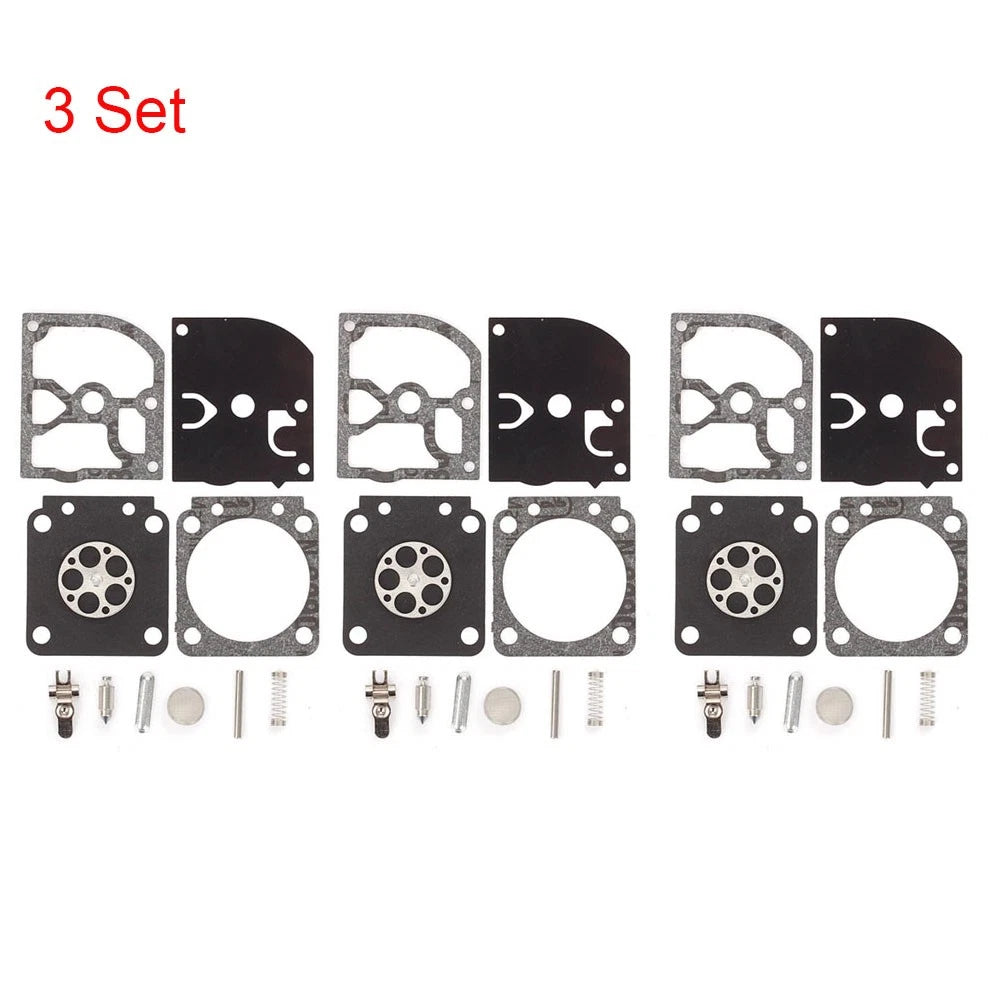 3X Carburetor Gasket Kit RB-129 for Zama C1M-W26A C1M-W26B C1M-W26C