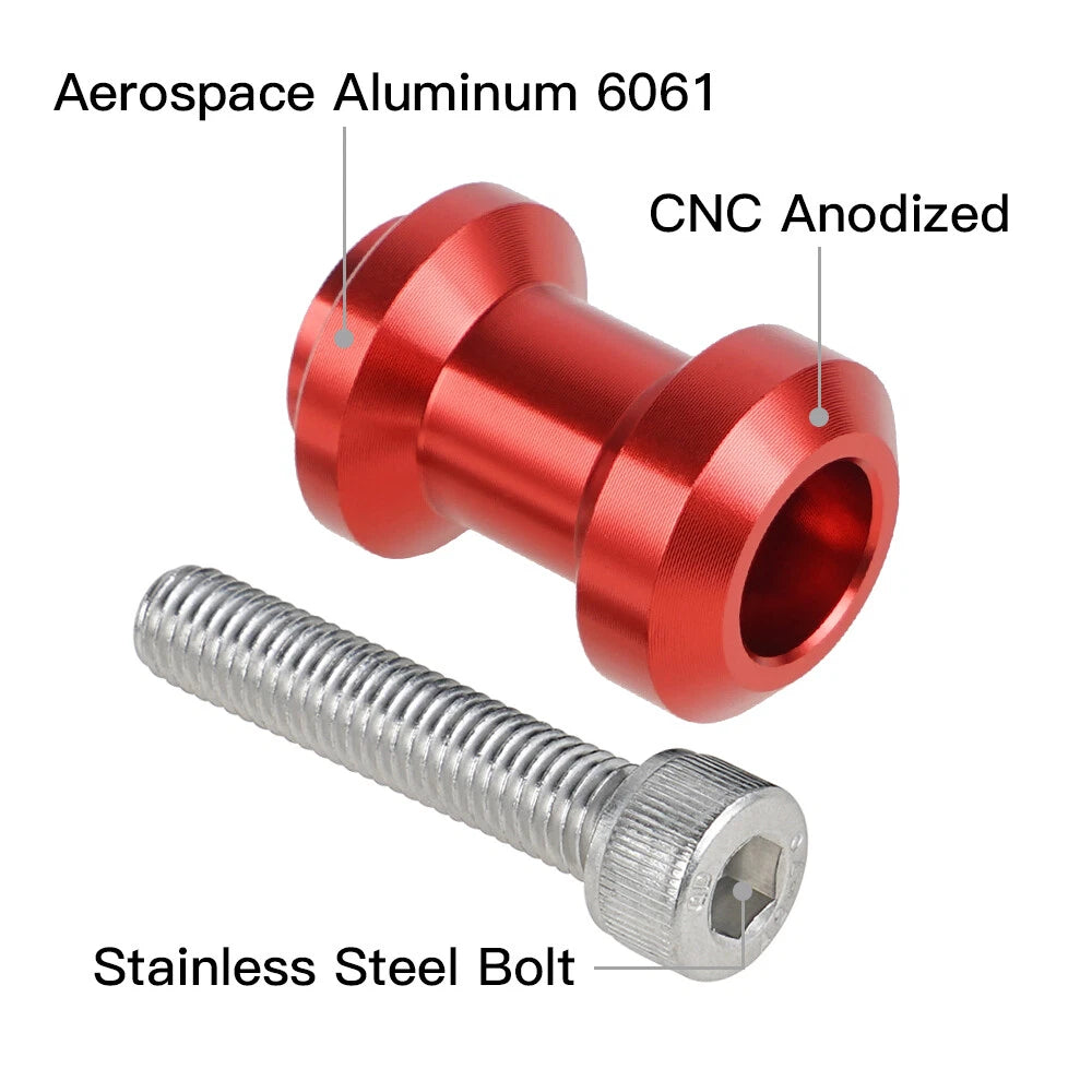 8mm Swingarm Spools Sliders for Suzuki TL1000R (1997–2004)