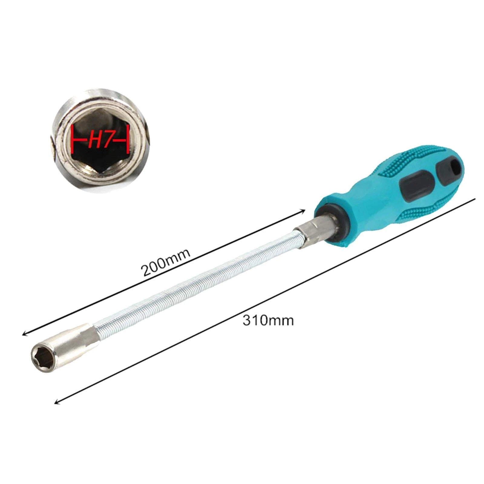 Socket Screwdriver for Flexible Use (1Pc)