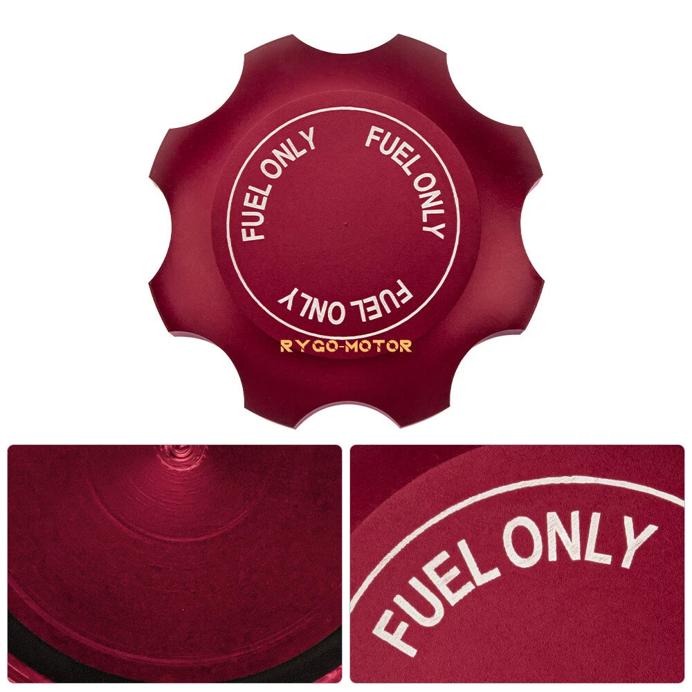 Fuel Gas Cap for Polaris RZR 570 XP Ranger 1000 900 850 800 (2010–2023) Red