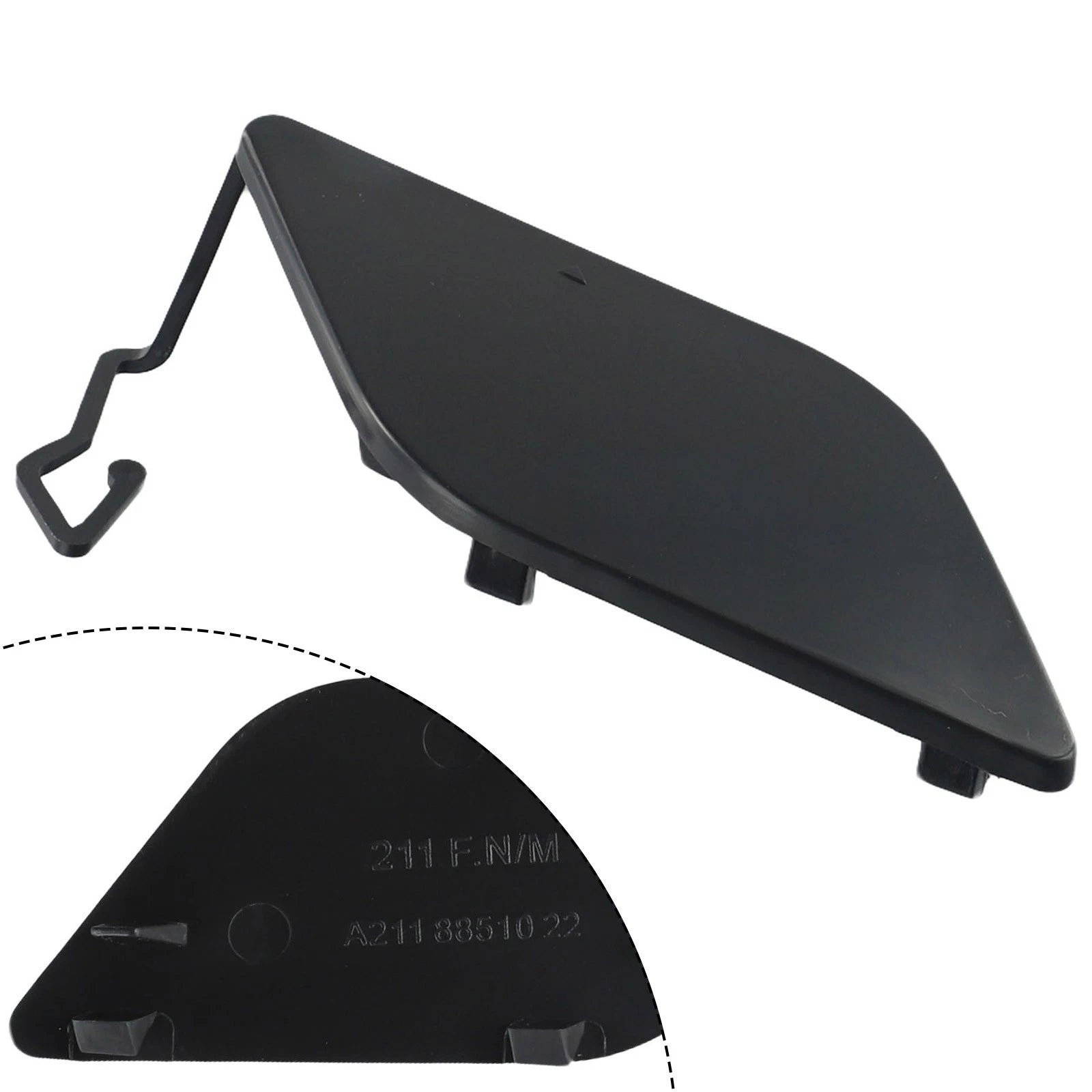 Front Bumper Tow Hook Cover for Mitsubishi Outlander (2016–2022)