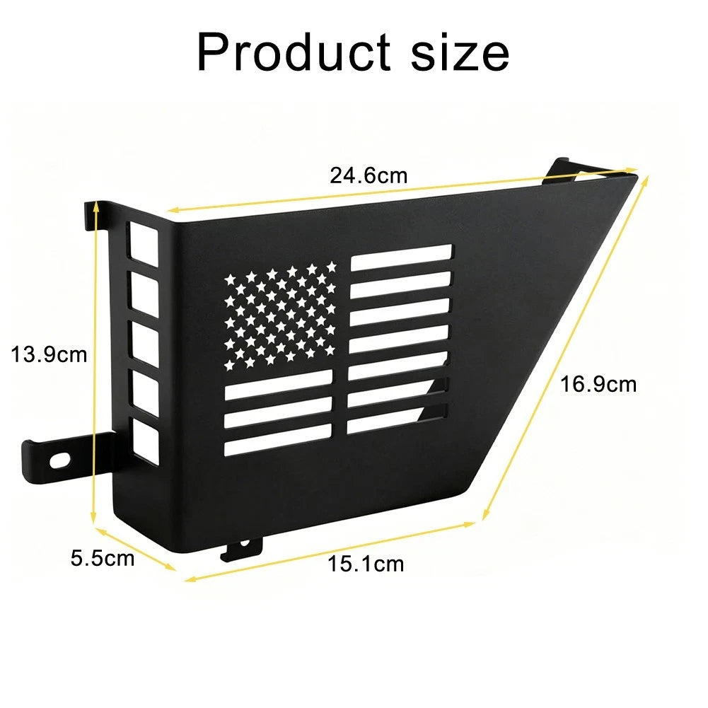 Front Door Insert Storage Box for Jeep Wrangler JK JKU (2007–2018)