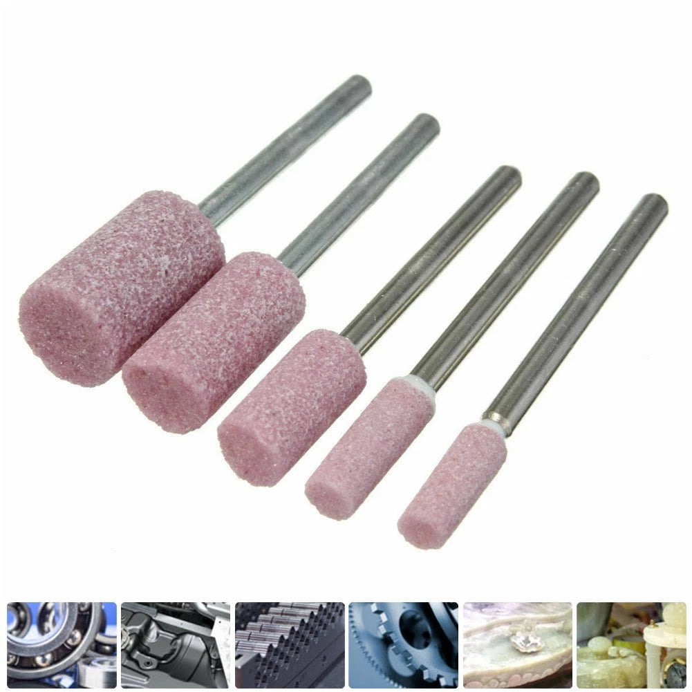 10Pcs Abrasive Mounted Stone for Rotary Tool Grinding Polishing