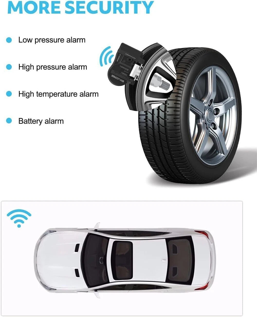 TPMS Tire Pressure Sensor BHB6-37140A Z24318R for Abarth Mazda CX-5 (2013–2017)