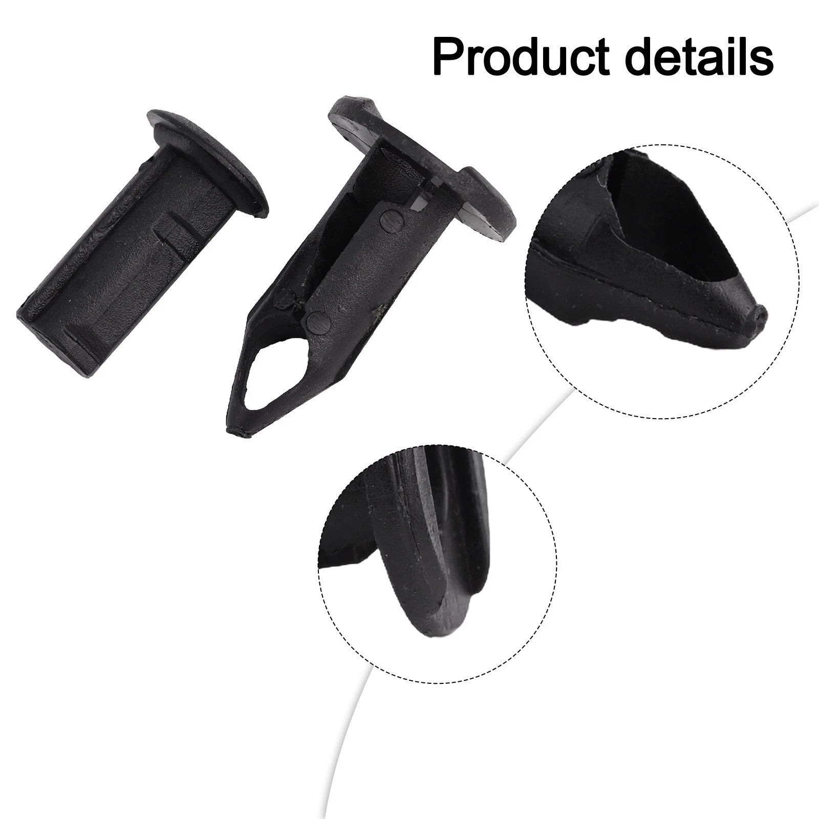 Rivet Assortment for Car Motorcycle ATV (Black)
