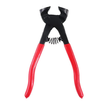 Glass Cutting Pliers for Tiles 6.5 Inch Ergonomic Handle Carbide Tip